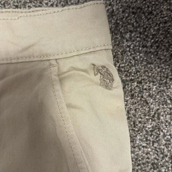 146. U.S. Polo Assn. Men's Cargo Pants in Beige - Picture 8 of 9